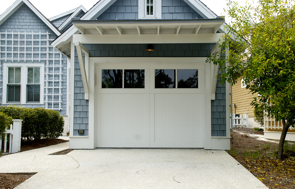 Home overhead garage door